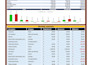 design professional excel spreadsheet template with formula